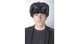 Black mink fur hat -  Russian style - Created with mink fur remnants